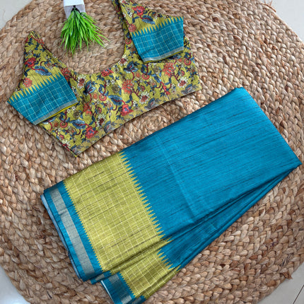 Saree With Stitched Blouse - (SIZE-32 -34 )SWSB 1073