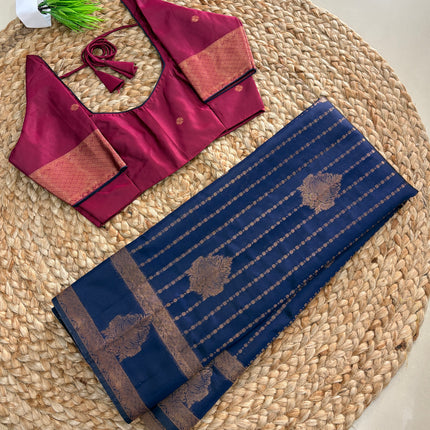 Saree With Stitched Blouse - (SIZE-34-38) - SWSB 1071