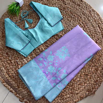 Saree With Stitched Blouse - (SIZE-34-38) - SWSB 1055