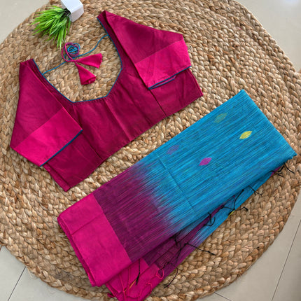 Saree With Stitched Blouse - (SIZE-38-42) - SWSB 1060