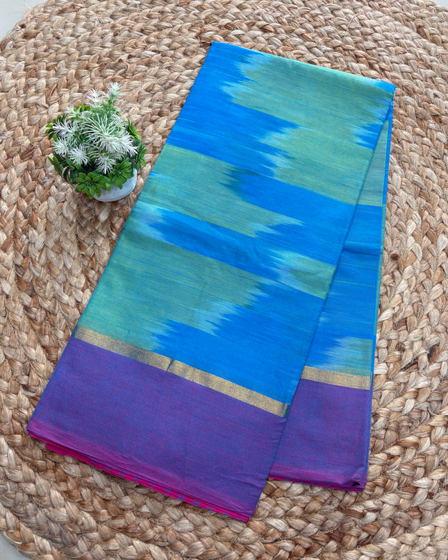 Premium Ikkat Cotton Saree - ICS 103