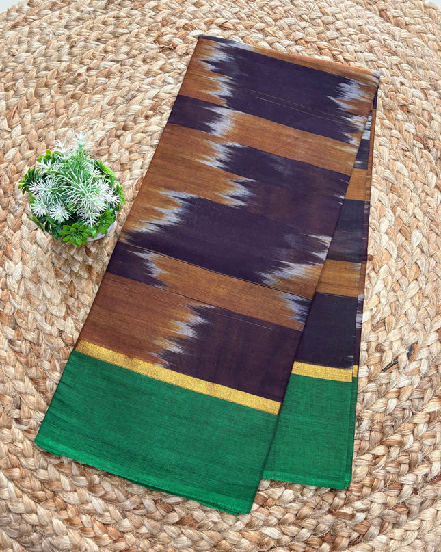 Premium Ikkat Cotton Saree - ICS 104