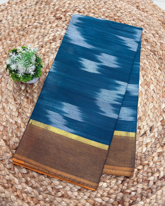 Premium Ikkat Cotton Saree - ICS 106