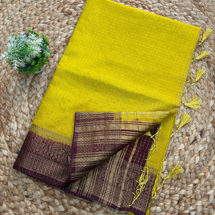Premium Jute Silk Saree - JSS 125