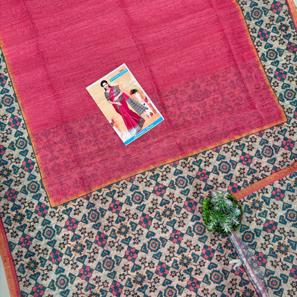 Linen Cotton Saree