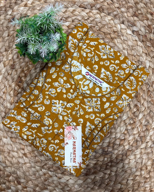 Narmatha Nighty - COTTON - XXL - NNC 110