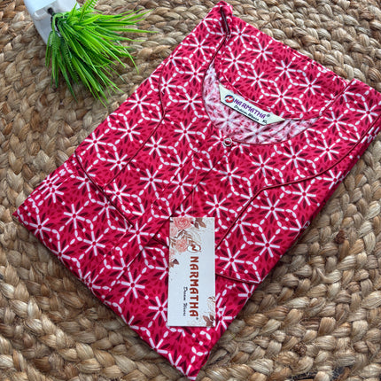 Narmatha Nighty - XL - COTTON - NNC 127