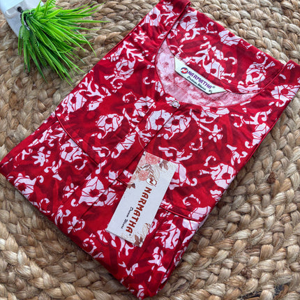 Narmatha Nighty - XL - COTTON - NNC 129