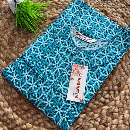 Narmatha Nighty - XL - COTTON - NNC 132