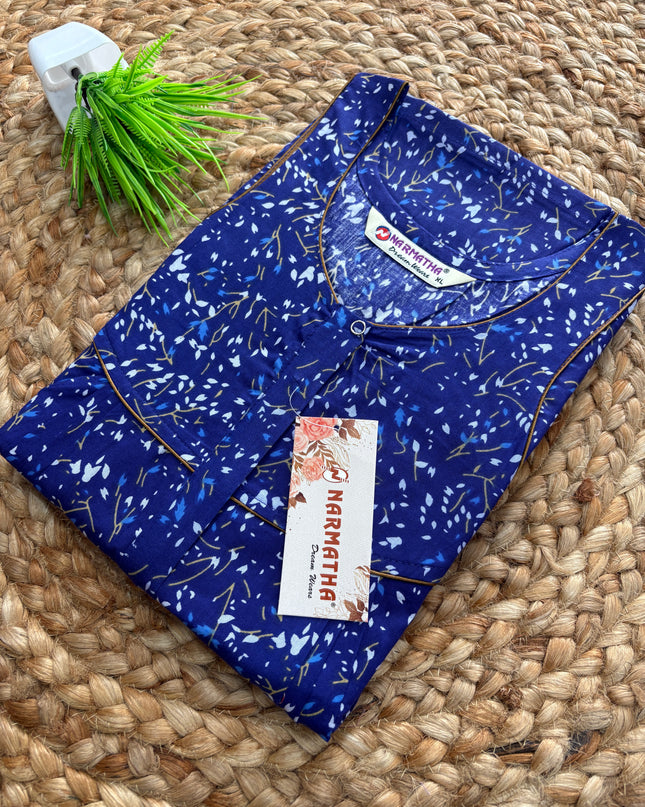 Narmatha Nighty - XL - COTTON - NNC 135
