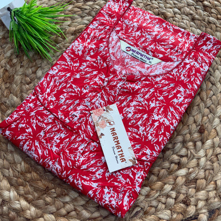 Narmatha Nighty - XL - COTTON - NNC 138
