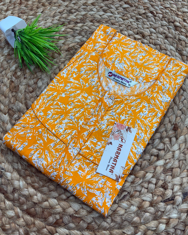 Narmatha Nighty - XL - COTTON - NNC 140