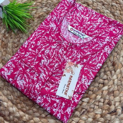 Narmatha Nighty - XL - COTTON - NNC 141