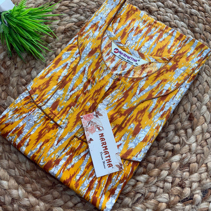 Narmatha Nighty - XL - COTTON - NNC 143