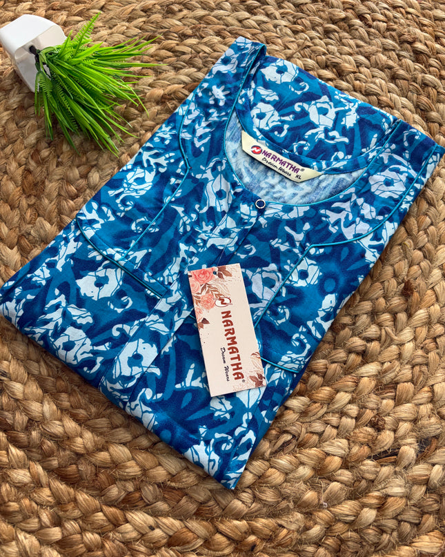 Narmatha Nighty - XL - COTTON - NNC 145