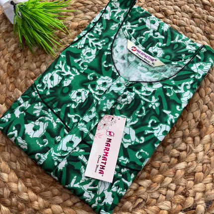 Narmatha Nighty - XL - COTTON - NNC 147