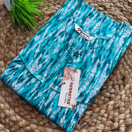 Narmatha Nighty - XL - COTTON - NNC 148