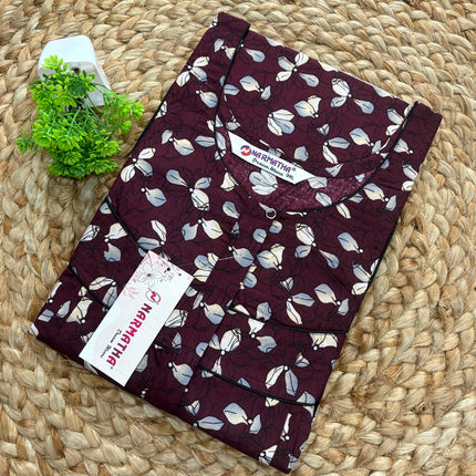 Narmatha Nighty (COTTON) – Size-3XL – NNC-145