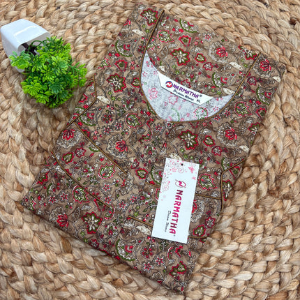 Narmatha Nighty (COTTON) – Size-XL – NNC-116