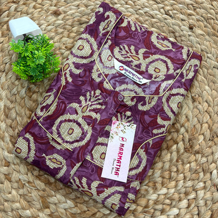 Narmatha Nighty (COTTON) – Size-XXL – NNC-128