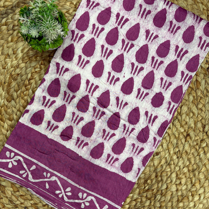 Mul Viscose Georgette Saree - MVGS 105