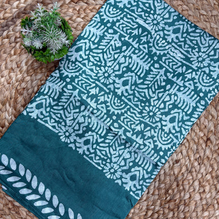 Mul Viscose Georgette Saree - MVGS 108