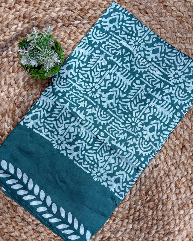 Mul Viscose Georgette Saree - MVGS 108