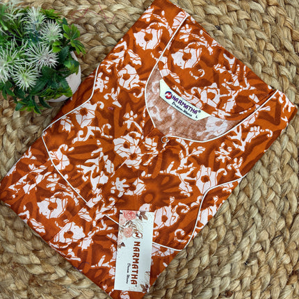 Narmatha Nighty - L - COTTON - NNC 156