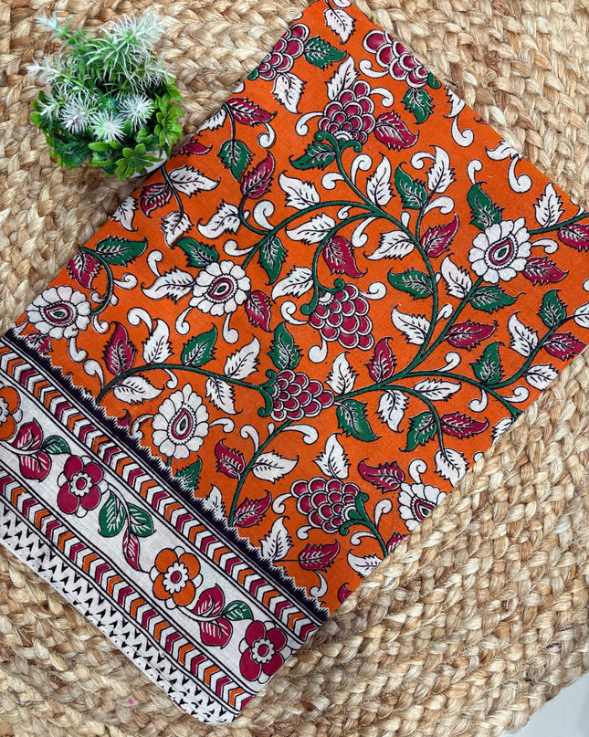 Kalamkari Cotton Saree - KCS 127