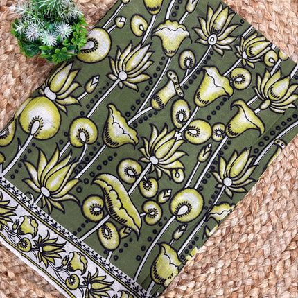 Kalamkari Cotton Saree - KCS 130