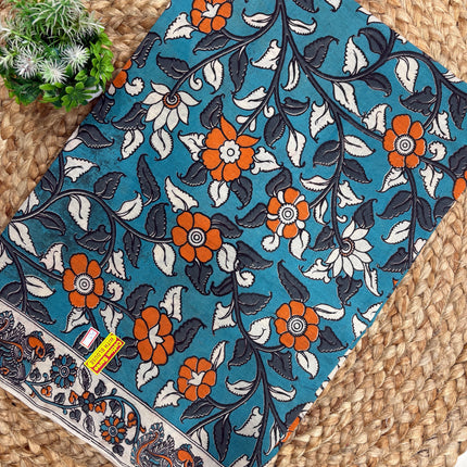 Kalamkari Cotton Saree - KCS 134