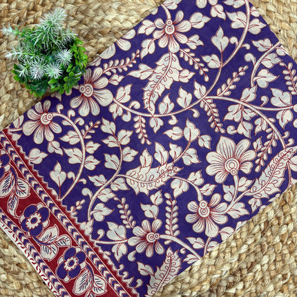 Kalamkari Cotton Saree - KCS 118