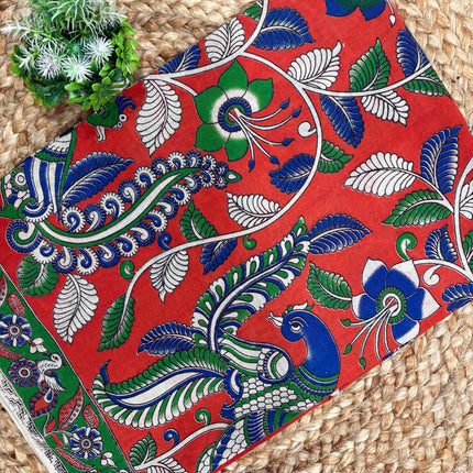 Kalamkari Cotton Saree - KCS 119