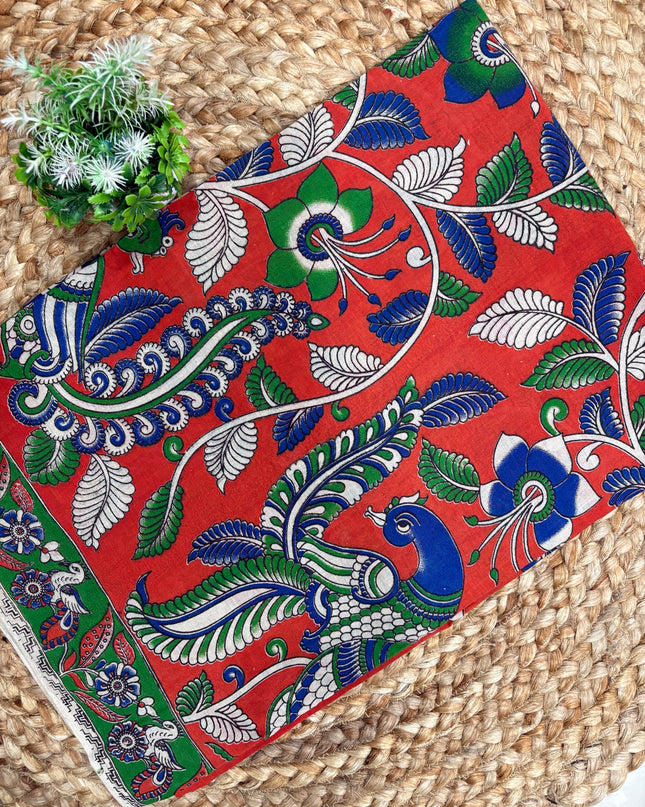 Kalamkari Cotton Saree - KCS 119