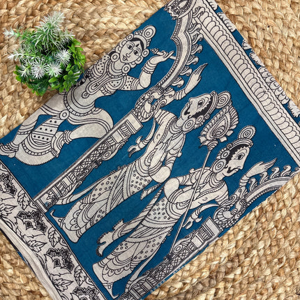 Kalamkari Cotton Saree - KCS 101