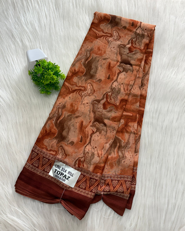 Synthetic Saree - SS 134