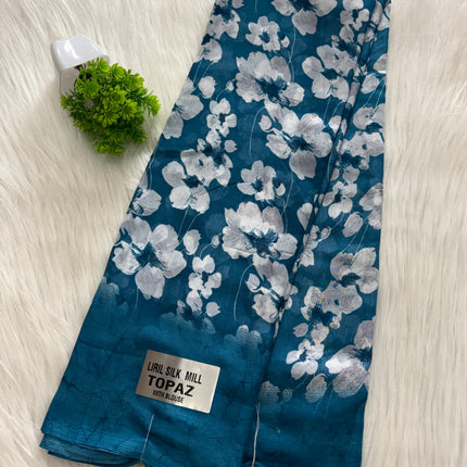 Synthetic Saree - SS 135