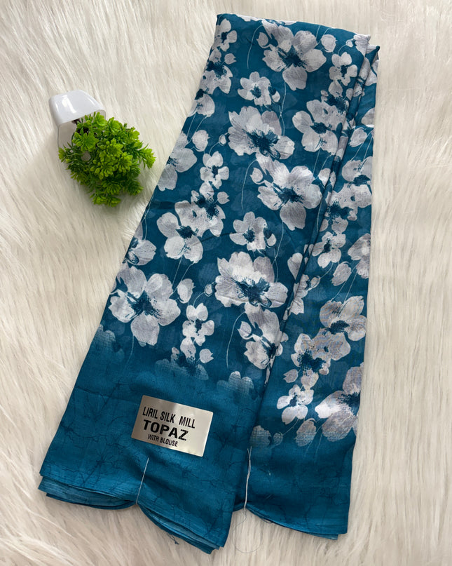 Synthetic Saree - SS 135