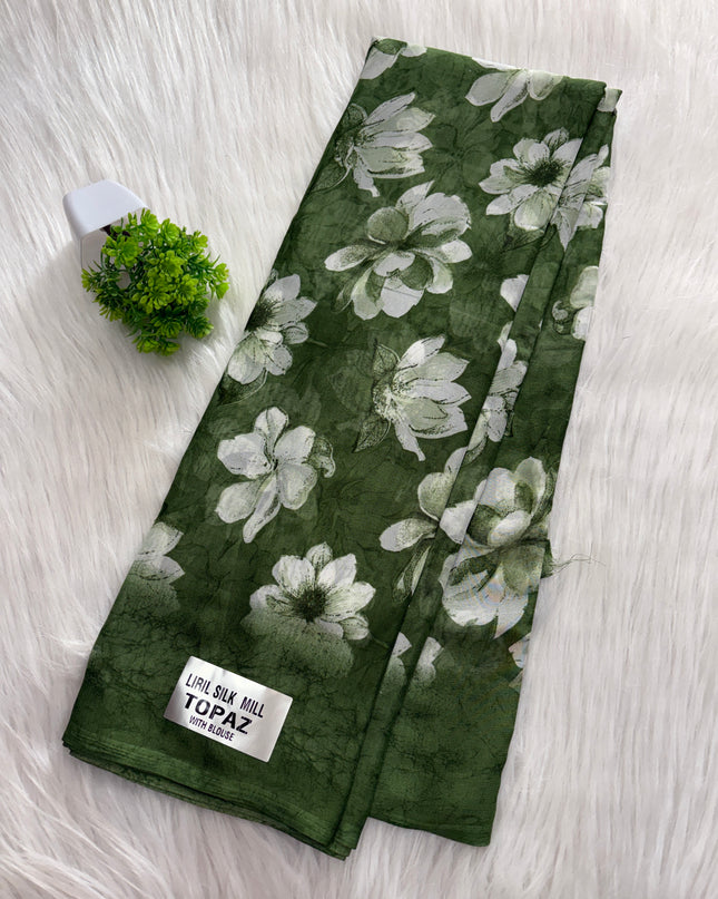 Synthetic Saree - SS 138