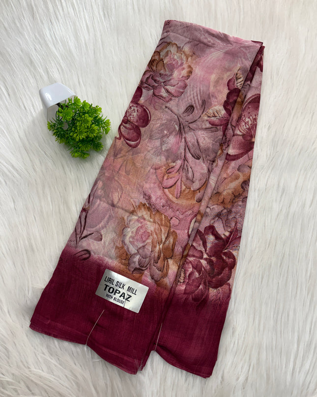 Synthetic Saree - SS 139
