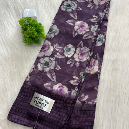 Synthetic Saree - SS 142