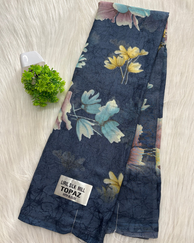 Synthetic Saree - SS 143