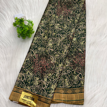 Semi Crepe Saree - 172