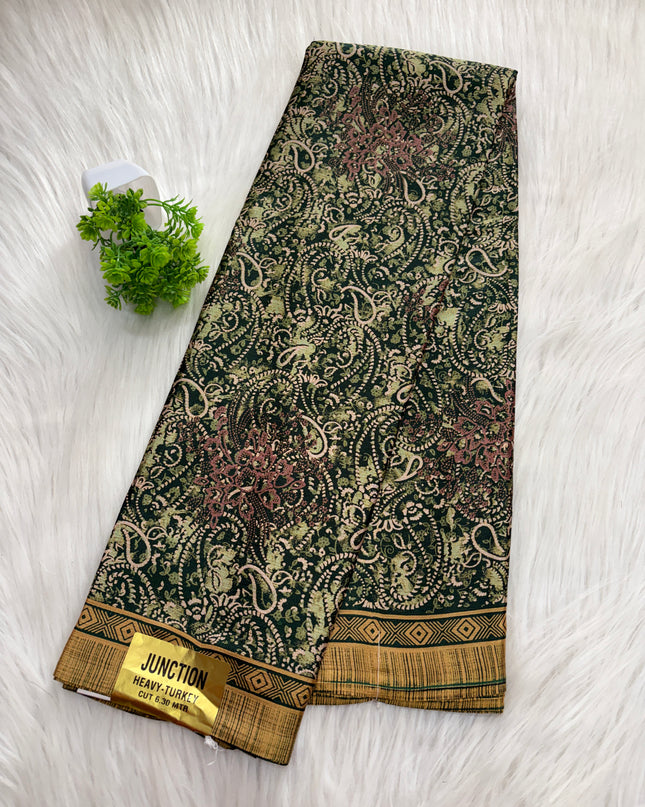 Semi Crepe Saree - 172