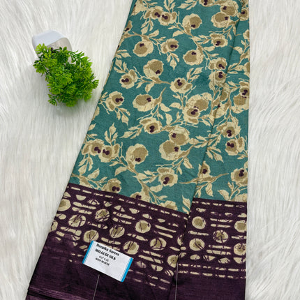 Semi Crepe Saree - 173