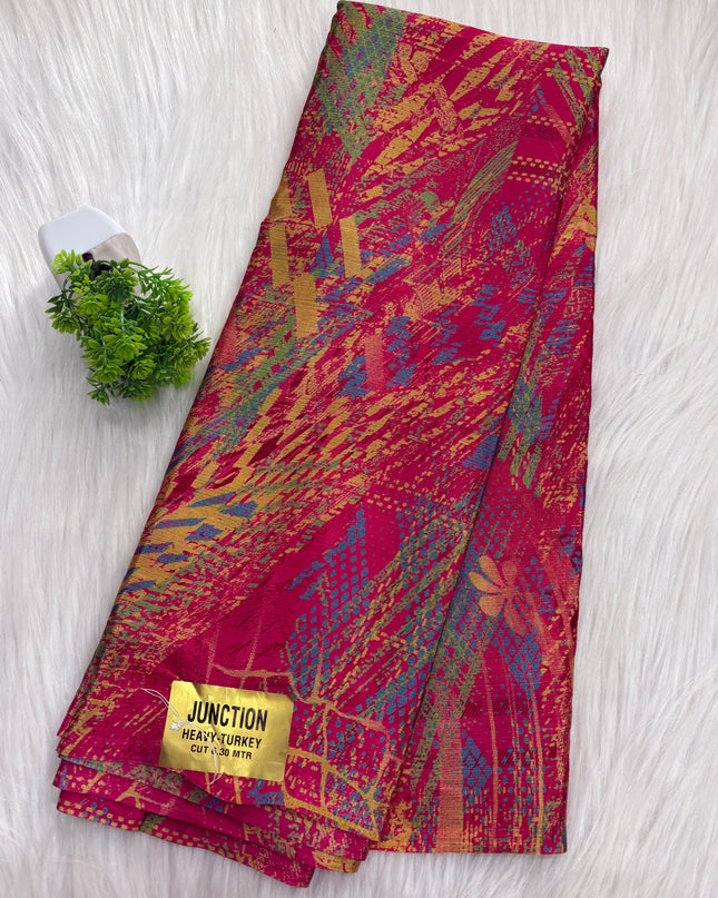 Semi Crepe Saree - 175