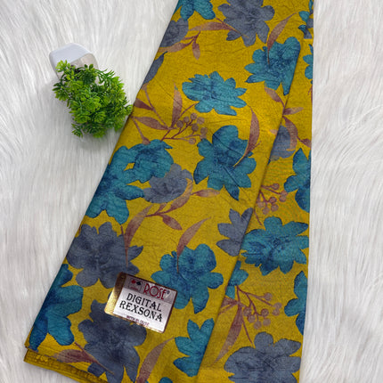 Semi Crepe Saree - 176