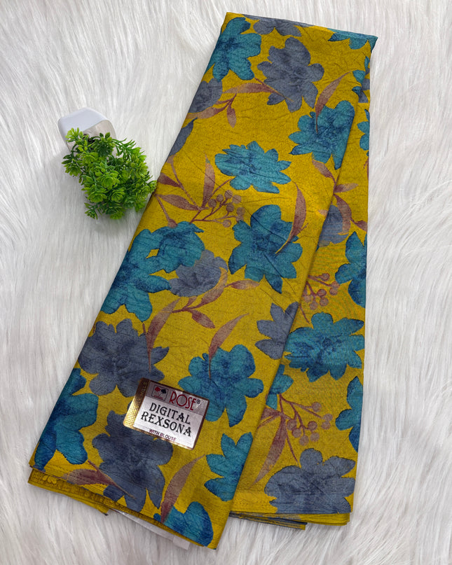 Semi Crepe Saree - 176