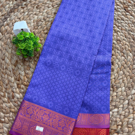 Semi Kanchipuram Silk saree - SKSS 163
