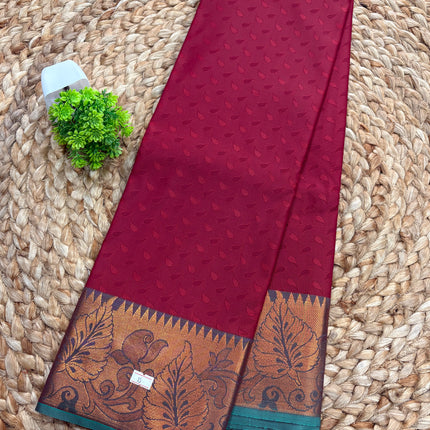 Semi Kanchipuram Silk saree - SKSS 168